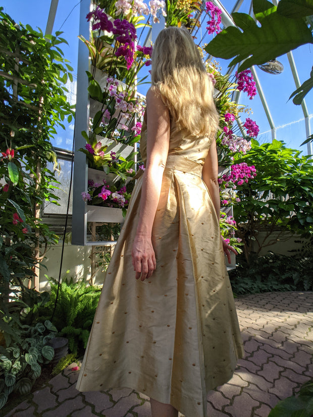 Silk Beige Dress You Are Beloved Silk Beige Dress You Are Beloved